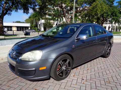 Platinum Grey Metallic Volkswagen Jetta Wolfsburg Edition Sedan.  Click to enlarge.