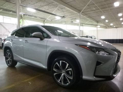 Silver Lining Metallic Lexus RX 350 AWD.  Click to enlarge.