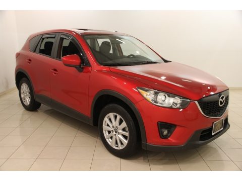 Soul Red Metallic Mazda CX-5 Touring AWD.  Click to enlarge.