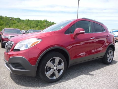 Ruby Red Metallic Buick Encore AWD.  Click to enlarge.