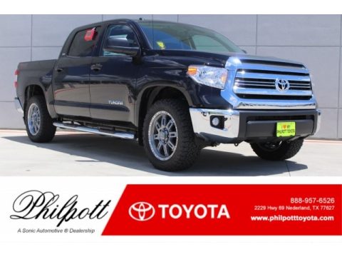 Black Toyota Tundra SR5 TSS Off-Road CrewMax.  Click to enlarge.