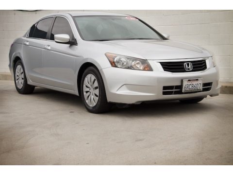 Alabaster Silver Metallic Honda Accord LX Sedan.  Click to enlarge.