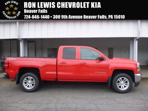Red Hot Chevrolet Silverado 1500 LT Double Cab 4x4.  Click to enlarge.