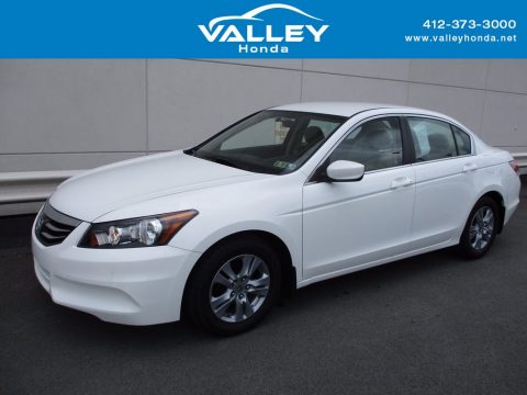 Taffeta White Honda Accord LX-P Sedan.  Click to enlarge.