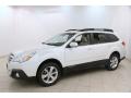 Front 3/4 View of 2014 Subaru Outback 2.5i Limited #3