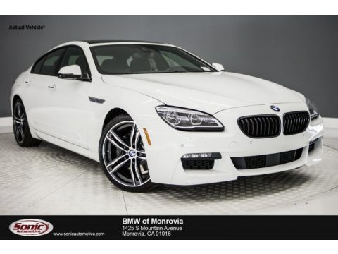 Alpine White BMW 6 Series 640i Gran Coupe.  Click to enlarge.