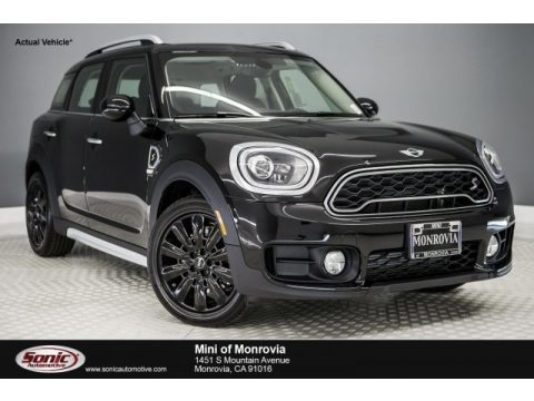 Midnight Black Metallic Mini Countryman Cooper S.  Click to enlarge.