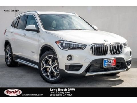 Mineral White Metallic BMW X1 sDrive28i.  Click to enlarge.