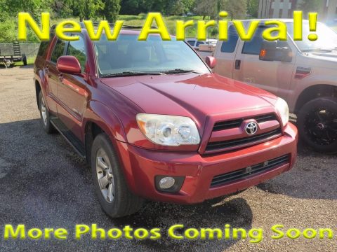 Salsa Red Pearl Toyota 4Runner Limited 4x4.  Click to enlarge.