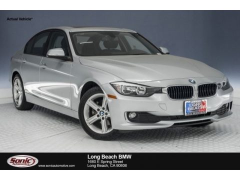 Glacier Silver Metallic BMW 3 Series 320i Sedan.  Click to enlarge.