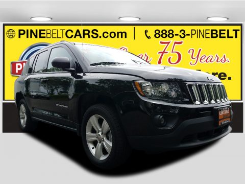 Black Jeep Compass Sport 4x4.  Click to enlarge.