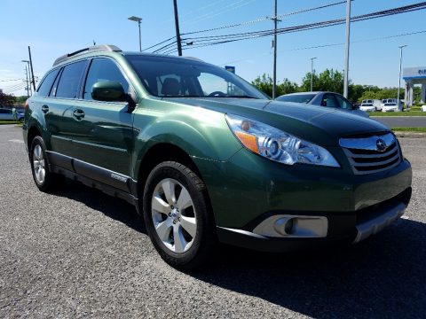 Cypress Green Pearl Subaru Outback 3.6R Limited.  Click to enlarge.