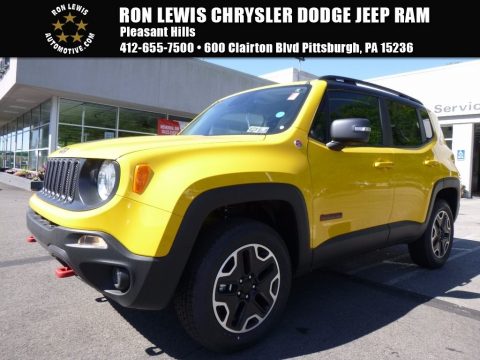 Solar Yellow Jeep Renegade Trailhawk 4x4. Click to enlarge. Solar Yellow Jeep Renegade Trailhawk 4x4. Click to enlarge.