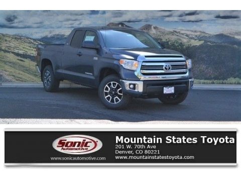 Magnetic Gray Metallic Toyota Tundra SR5 Double Cab 4x4.  Click to enlarge.