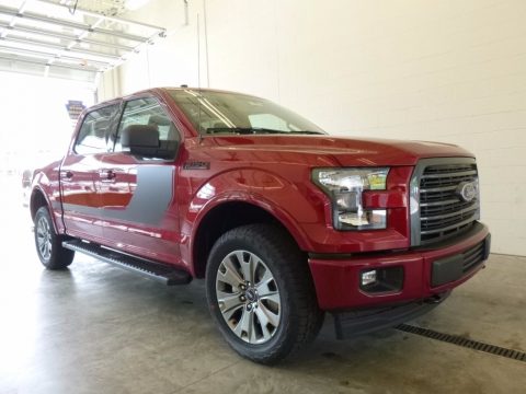 Ruby Red Ford F150 XLT SuperCrew 4x4.  Click to enlarge.