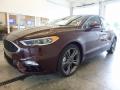 Front 3/4 View of 2017 Ford Fusion Sport AWD #5