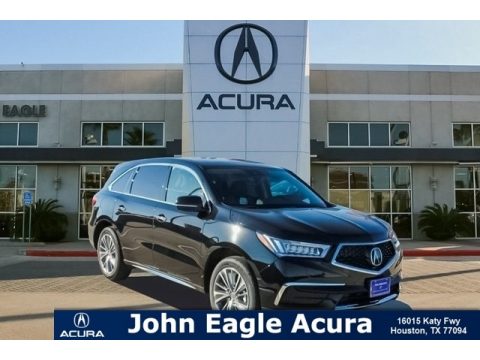 Crystal Black Pearl Acura MDX Technology.  Click to enlarge.