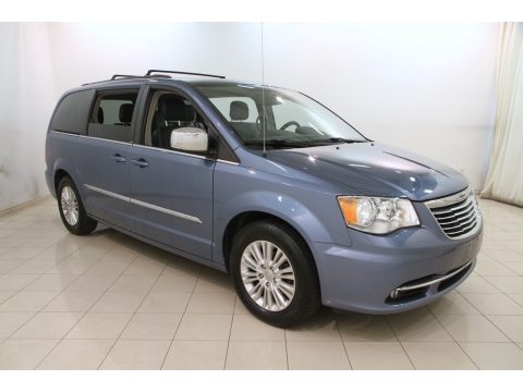 Sapphire Crystal Metallic Chrysler Town & Country Touring - L.  Click to enlarge.