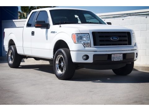 Oxford White Ford F150 XLT SuperCab.  Click to enlarge.