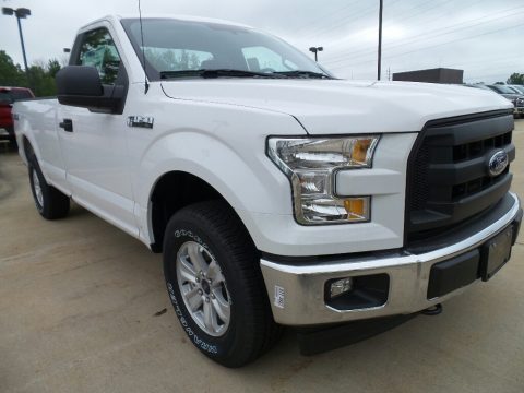 Oxford White Ford F150 XL Regular Cab 4x4.  Click to enlarge.
