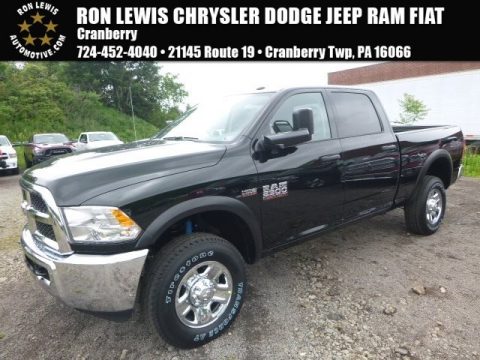 Black Forest Green Pearl Ram 2500 Tradesman Crew Cab 4x4.  Click to enlarge.