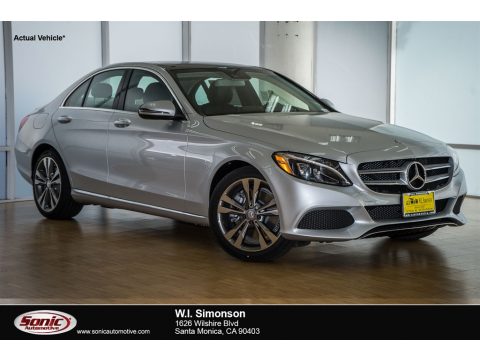 Iridium Silver Metallic Mercedes-Benz C 300 Sedan.  Click to enlarge.