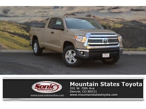 Quicksand Toyota Tundra SR5 Double Cab 4x4.  Click to enlarge.