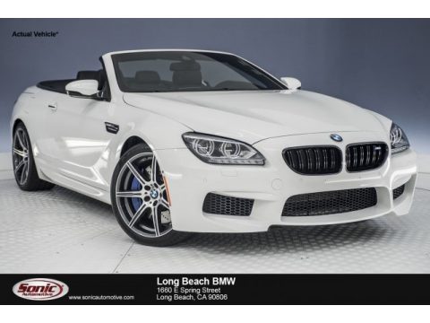 Alpine White BMW M6 Convertible.  Click to enlarge.