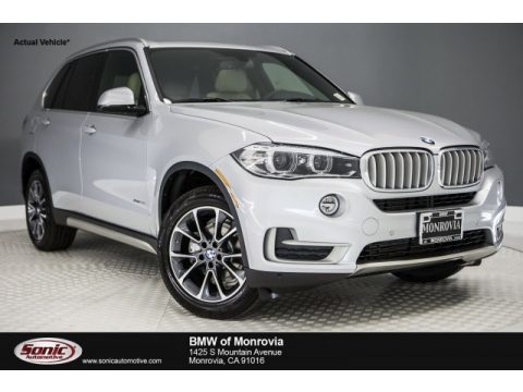 Glacier Silver Metallic BMW X5 sDrive35i.  Click to enlarge.