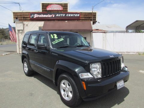 Natural Green Pearl Jeep Liberty Sport.  Click to enlarge.