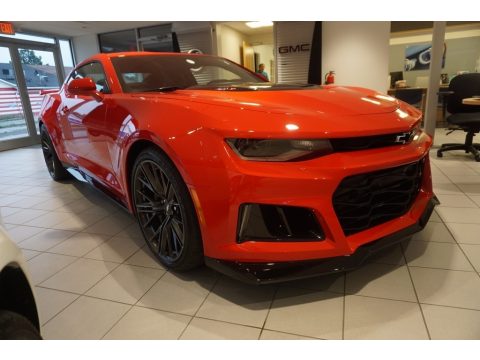 Red Hot Chevrolet Camaro ZL1 Coupe.  Click to enlarge.