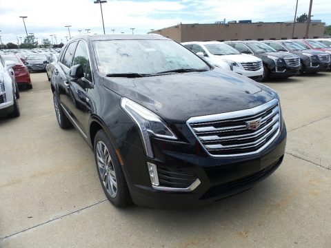 Stellar Black Metallic Cadillac XT5 Premium Luxury AWD.  Click to enlarge.