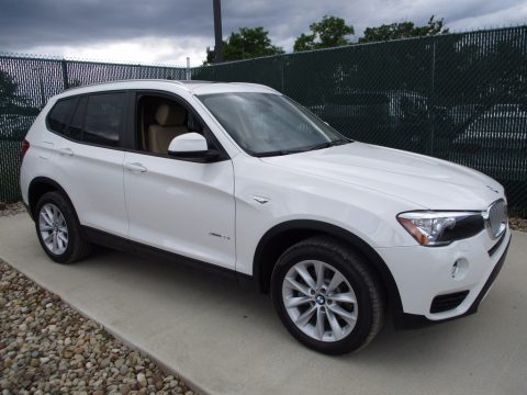 Alpine White BMW X3 xDrive28i.  Click to enlarge.