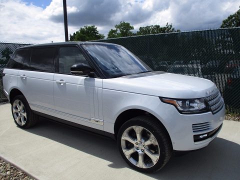 Yulong White Metallic Land Rover Range Rover Supercharged LWB.  Click to enlarge.