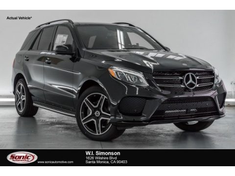 Black Mercedes-Benz GLE 350.  Click to enlarge.
