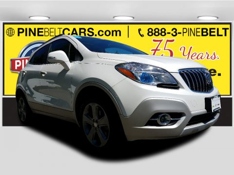 White Pearl Tricoat Buick Encore Convenience AWD.  Click to enlarge.