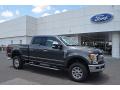 Front 3/4 View of 2017 Ford F250 Super Duty XLT Crew Cab 4x4 #1