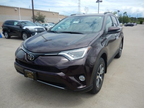 Black Toyota RAV4 XLE.  Click to enlarge. Black Toyota RAV4 XLE.  Click to enlarge.