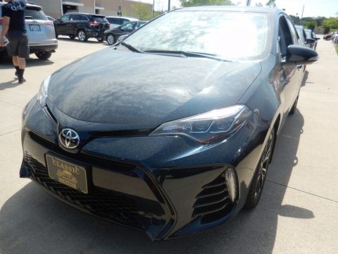 Galactic Aqua Mica Toyota Corolla SE.  Click to enlarge.