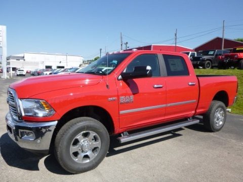 Flame Red Ram 2500 Big Horn Crew Cab 4x4. Click to enlarge. Flame Red Ram 2500 Big Horn Crew Cab 4x4. Click to enlarge.