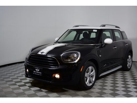 Midnight Black Metallic Mini Countryman Cooper ALL4.  Click to enlarge.
