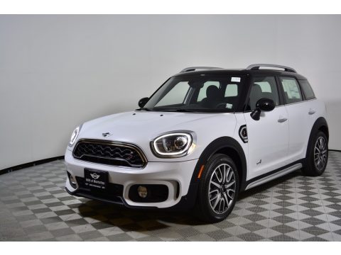 Light White Mini Countryman Cooper S ALL4.  Click to enlarge.