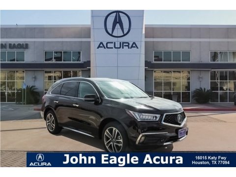 Crystal Black Pearl Acura MDX Advance SH-AWD.  Click to enlarge.