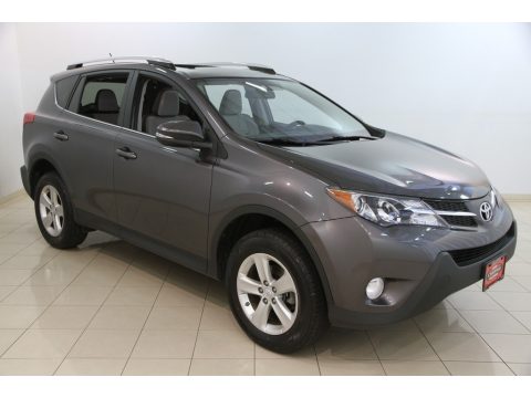 Magnetic Gray Metallic Toyota RAV4 XLE AWD.  Click to enlarge.