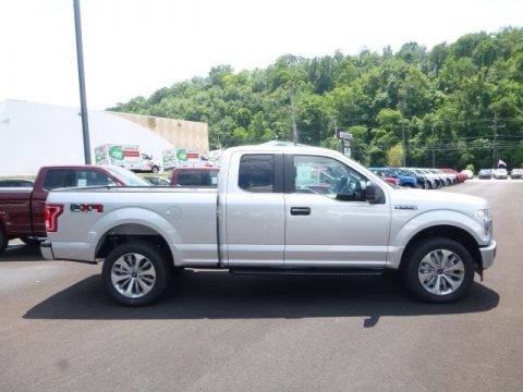Ingot Silver Ford F150 XL SuperCab 4x4.  Click to enlarge.