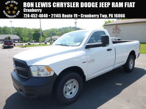 Bright White Ram 1500 Tradesman Regular Cab 4x4.  Click to enlarge.