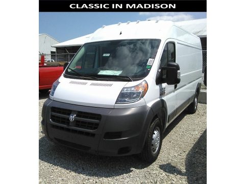 Bright White Ram ProMaster 2500 High Roof Cargo Van.  Click to enlarge.