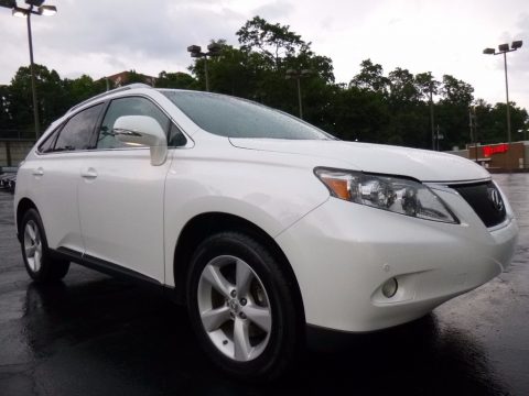 Starfire White Pearl Lexus RX 350 AWD.  Click to enlarge.