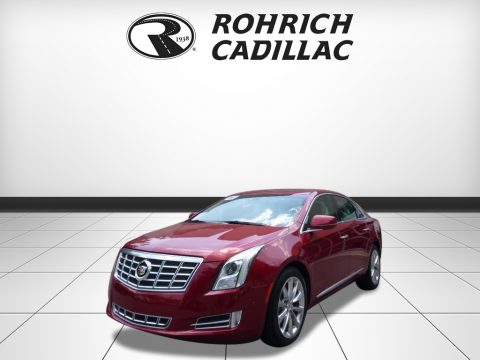 Crystal Red Tincoat Cadillac XTS Luxury FWD.  Click to enlarge.
