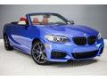 Front 3/4 View of 2017 BMW 2 Series M240i Convertible #12